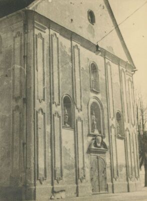 Varaždin - Župna crkva sv. Nikole, zapadno pročelje