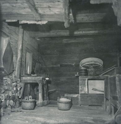 Rastoke (Slunj) - Mlinica, unutrašnjost