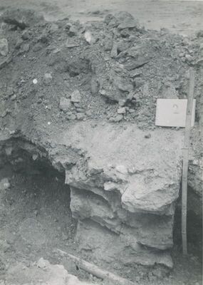 Varaždinske Toplice - Arheološka iskopavanja, zid br. 2.