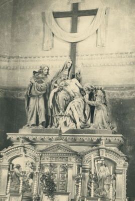 Varaždinske Toplice - Pieta, oltar