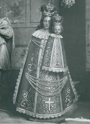 Vrbovec - Crkva sv. Vida, procesijska Madona