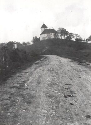 Bedenica - Župna crkva Svih Svetih, situacija