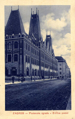 Zagreb - Pošta u Jurišićevoj ulici