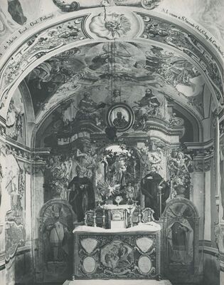 Lepoglava (Gorica) - Kapela sv. Ivana Krstitelja, oltar