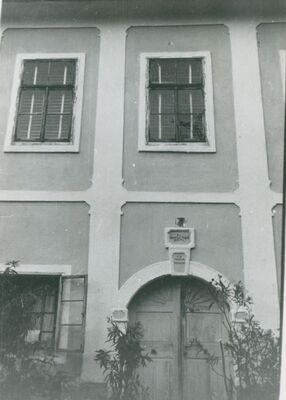 Vrbovečki Rakovec - Župni dvor, ulazno pročelje