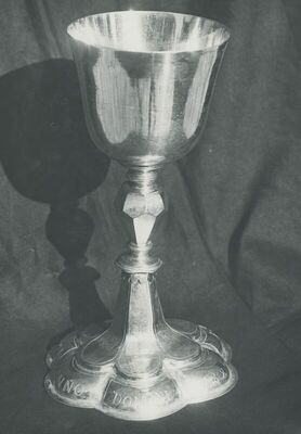 Lobor - Župna crkva sv. Ane, liturgijsko posuđe, kalež