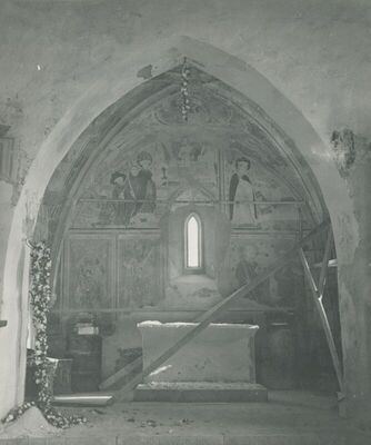 Martinšćina (Zlatar) - Crkva sv. Martina, unutrašnjost, detalj