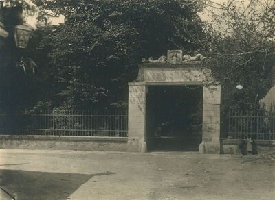 Varaždinske Toplice - ulaz u park