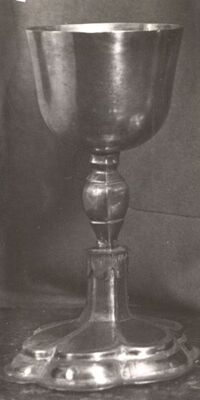 Rude (Samobor) - Župna crkva sv. Barbare, kalež