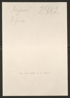 Marjanović, Miljenko, 12.4.1906. Policijski karton