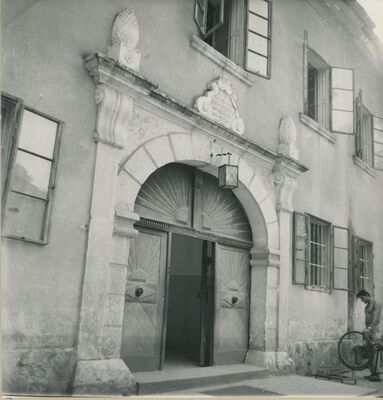 Jalžabet - dvor, detalj pročelja