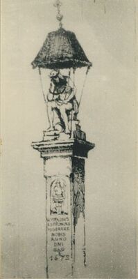 Vidovec - grafički prikaz pila s Kristom