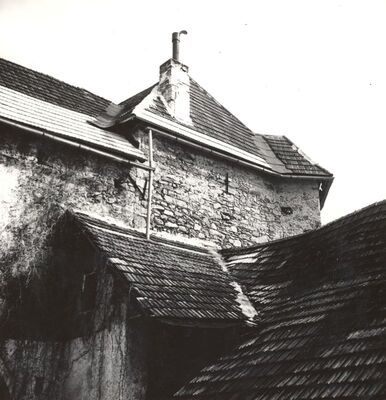 Slavetić - Dvorac Oršić, južni dio krovišta