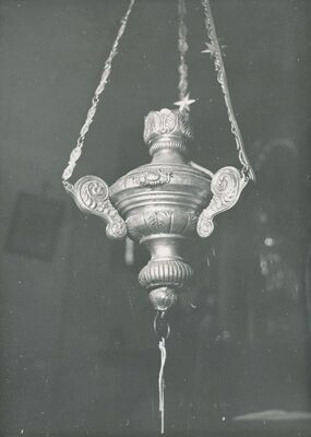 Sveti Petar Mrežnički (Duga Resa) - Župna crkva sv. Petra, kandilo