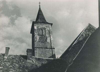 Krapina - Samostan franjevaca Provincije sv. Ćirila i Metoda i crkva sv. Katarine, vanjština, detalj